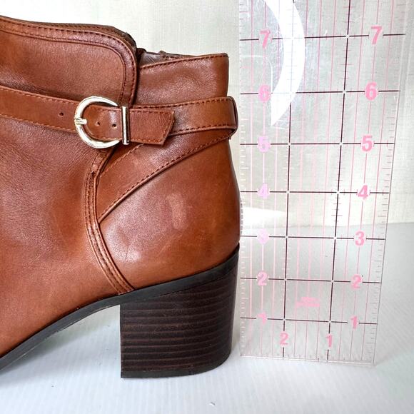 ESSEX LANE Boots Size 9.5 Leather Buckle Equestrian Preppy Minimalist Fall - Picture 12 of 12